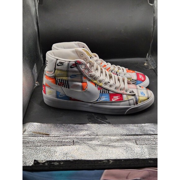 Nike Blazer Mid Patchwork Multi-Color – Men’s Size 10 – Clean – Read main image 9